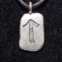 Tyr Rune Necklace